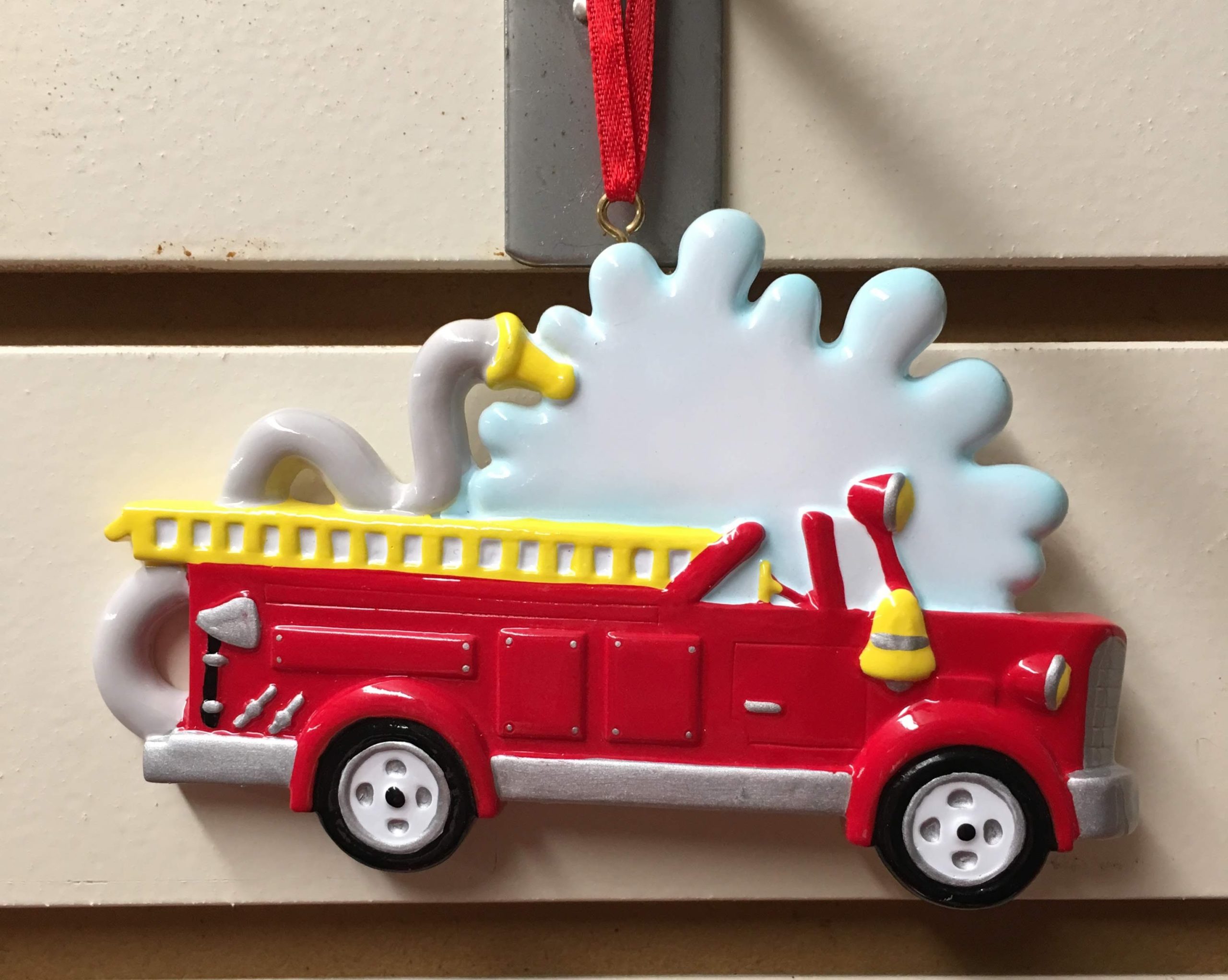 Ornament-Fire-Splash FireTruck