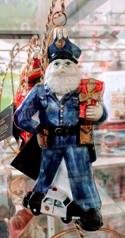 Ornament-Police-Santa