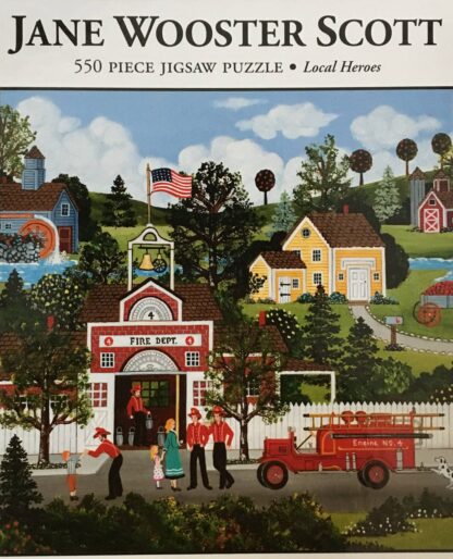 Puzzel - Fire, Jane Wooster Scott, Local Hero