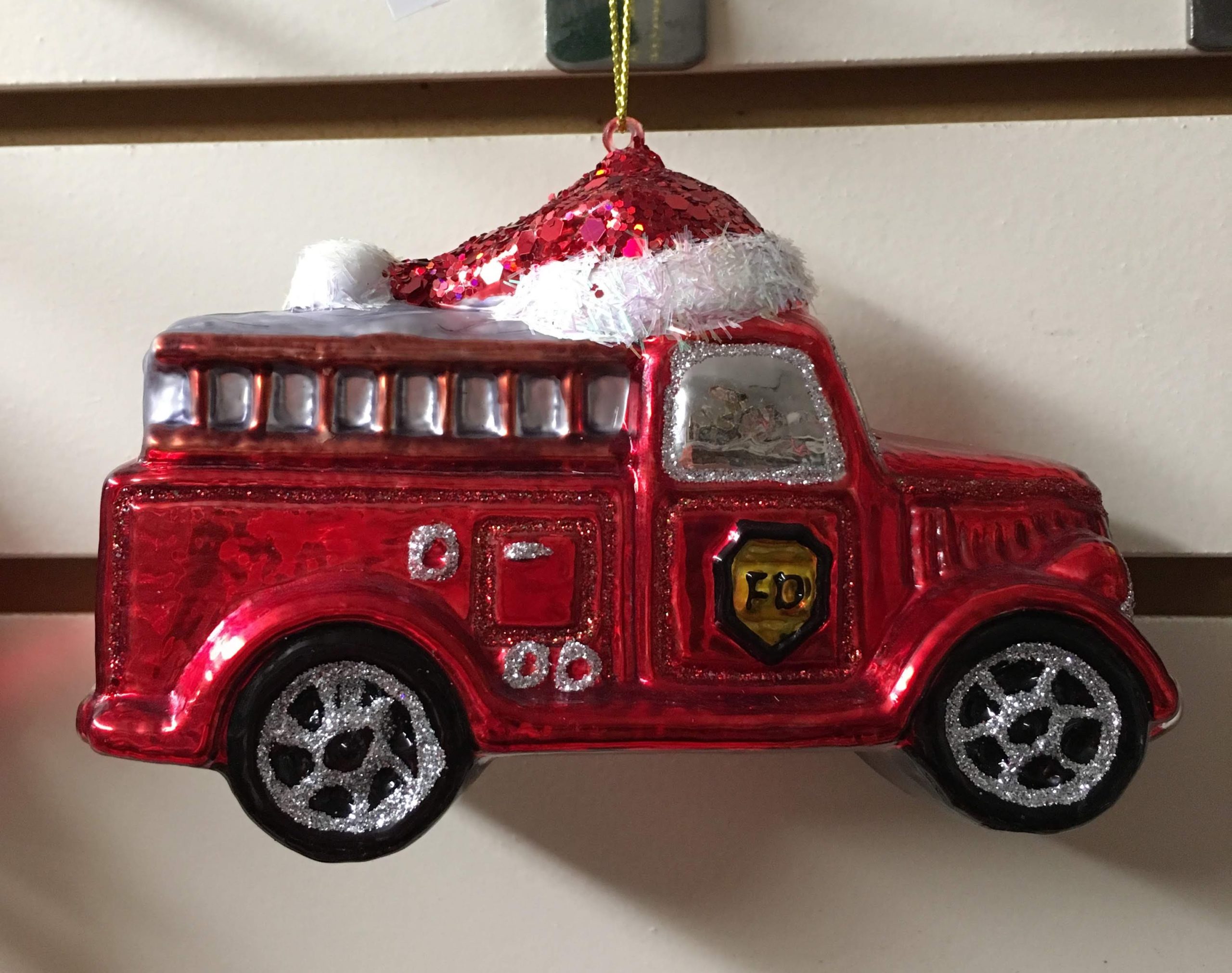 Ornament - Fire - Hat's off to Firefighters