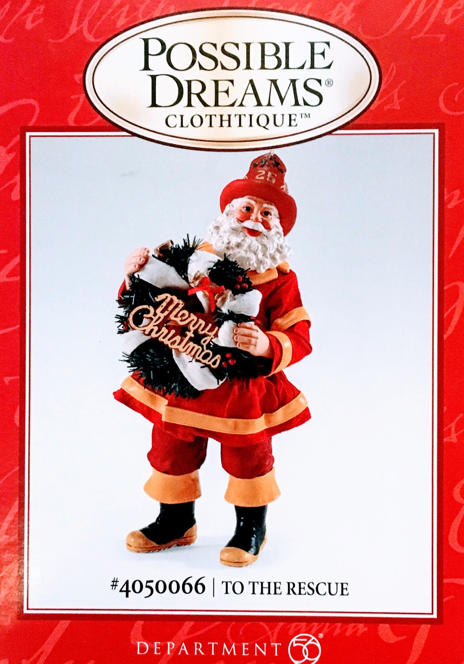 Clothtique- To The Rescue Santa
