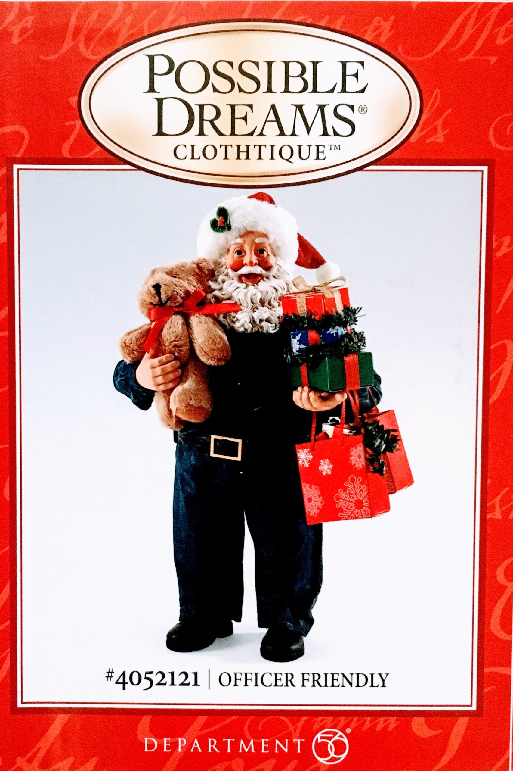 Clothtique- Officer Friendly Santa
