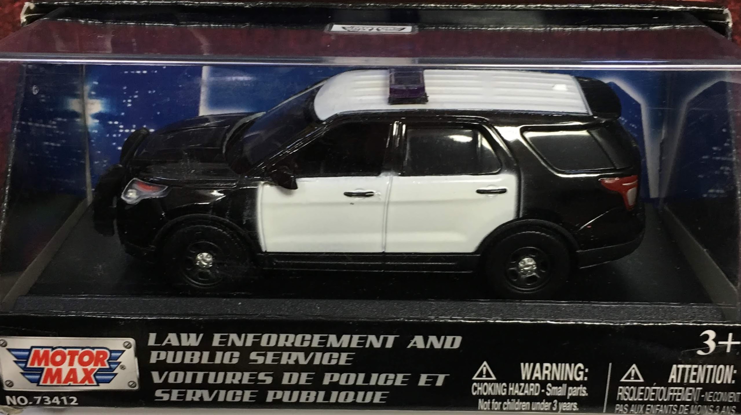Custom Ford 2015 Police Interceptor Utility, Black/White