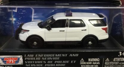 Custom Ford 2015 Police Interceptor Utility, White