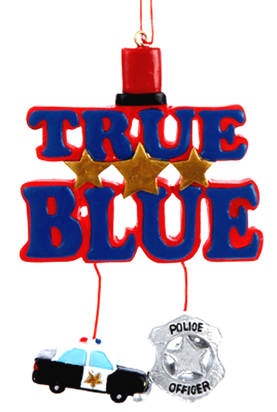 Ornament - Police - True Blue
