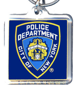 Key Chain - NYPD Acrylic