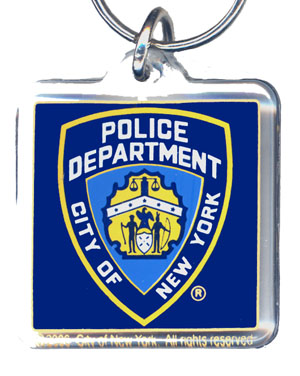 Key Chain - NYPD Acrylic