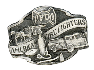 Lapel Pin - American Firefighter
