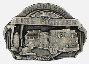 Lapel Pin - Volunteer Firefighter