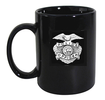 Mug - Classic Police Officers Shield Ceramic