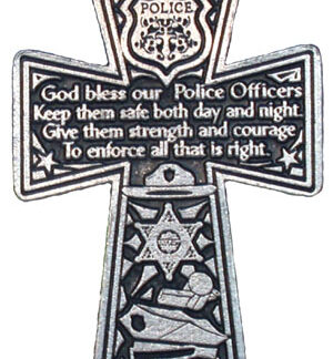 Visor Clip - Police Officer's Prayer