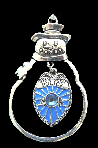 Ornament - Police - Snowman