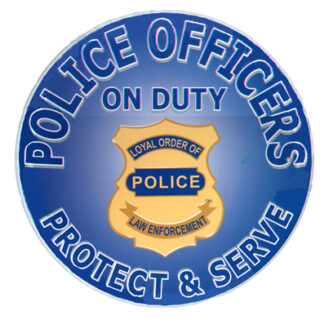 Protect & Serve Tin Sign