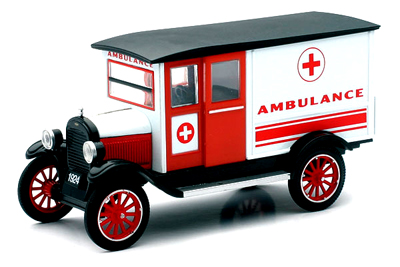 Chevy One-Ton Series H 1924 Ambulance. 1:32nd Scale