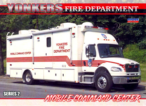 Yonkers, NY FD Trading Card Set- Series 2