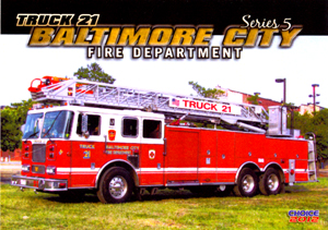 Baltimore City FD Trading Card Set- Series 5