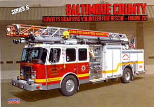 Baltimore County FD Trading Card Set- Series 5