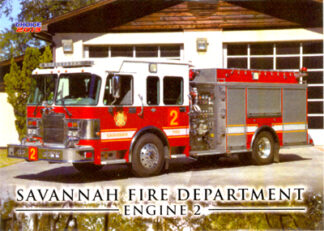 Savannah, GA FD Trading Cards Set- Series 1