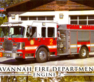 Savannah, GA FD Trading Cards Set- Series 1