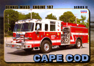 Cape Cod, MA FD Trading Card Set,  Series 2