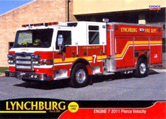 Lynchburg, VA FD Trading Card Set-Series 1