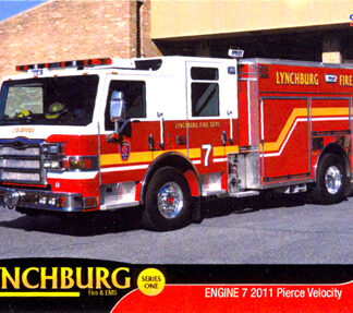 Lynchburg, VA FD Trading Card Set-Series 1