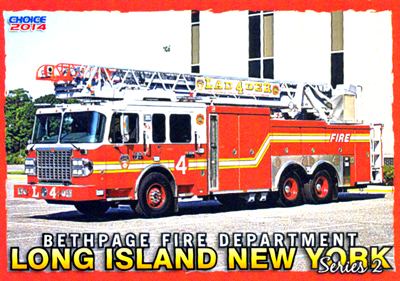 Long Island, NY FD Trading Card Set- Series 2