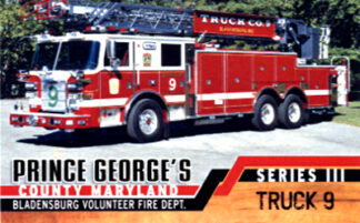 Prince George's County, MD FD Trading Cards Set- Series 3