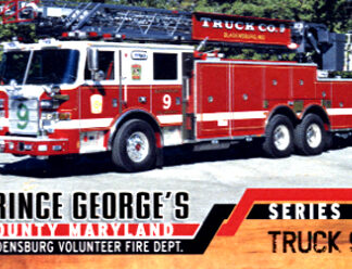 Prince George's County, MD FD Trading Cards Set- Series 3