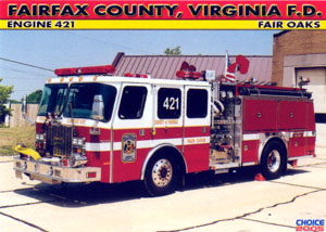Fairfax County, VA FD Trading Card Set- Series 1