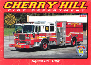 Cherry Hill, NJ FD Trading Card Set