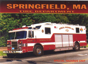 Springfield, MA FD Trading Card Set
