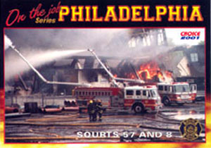 Philadelphia, PA FD "On The Job Series" Trading Card Set
