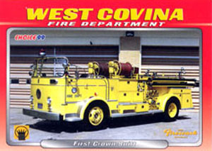 West Covina FD Trading Card Set- Series 1