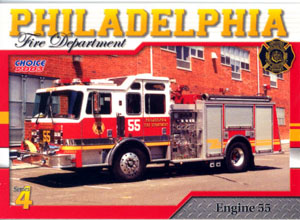 Philadelphia, PA FD Trading Card Set- Series 4