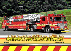 Montgomerry County FD Trading Card Set- Series 1