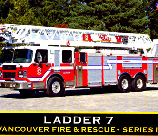 Vancouver, BC Fire & Rescue Trading Card Set- Series 2