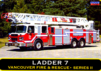 Vancouver, BC Fire & Rescue Trading Card Set- Series 2