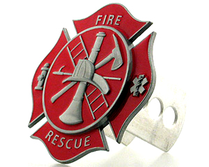 Trailer Hitch Cover - Fire Rescue