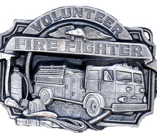 Belt Buckle - Volunteer Fire Fighter