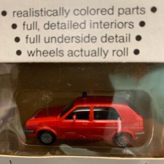 Volkswagen Golf Fire Chief Vehicle, HO scale