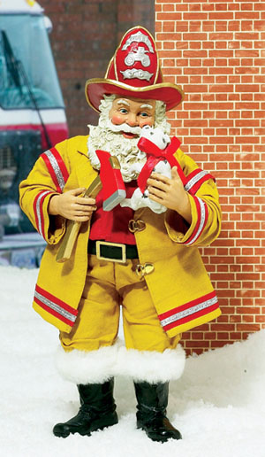 Clothique - Santa to the Fire  Rescue