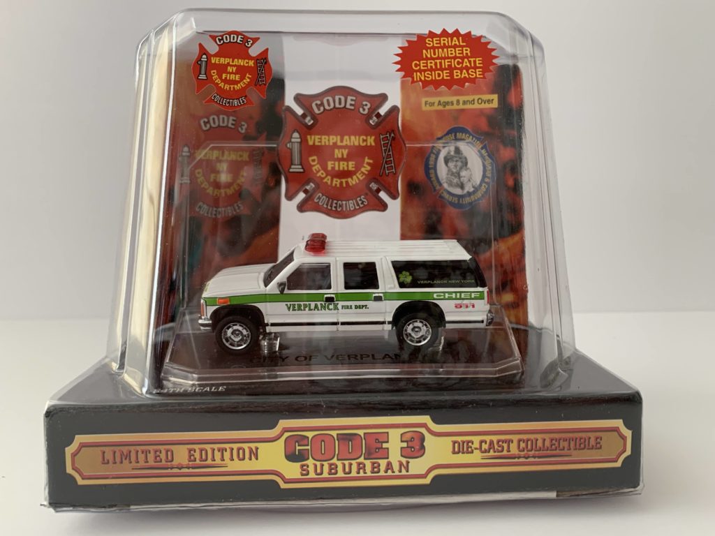 Code 3 Verplanck, NY Police Chief GMC Suburban