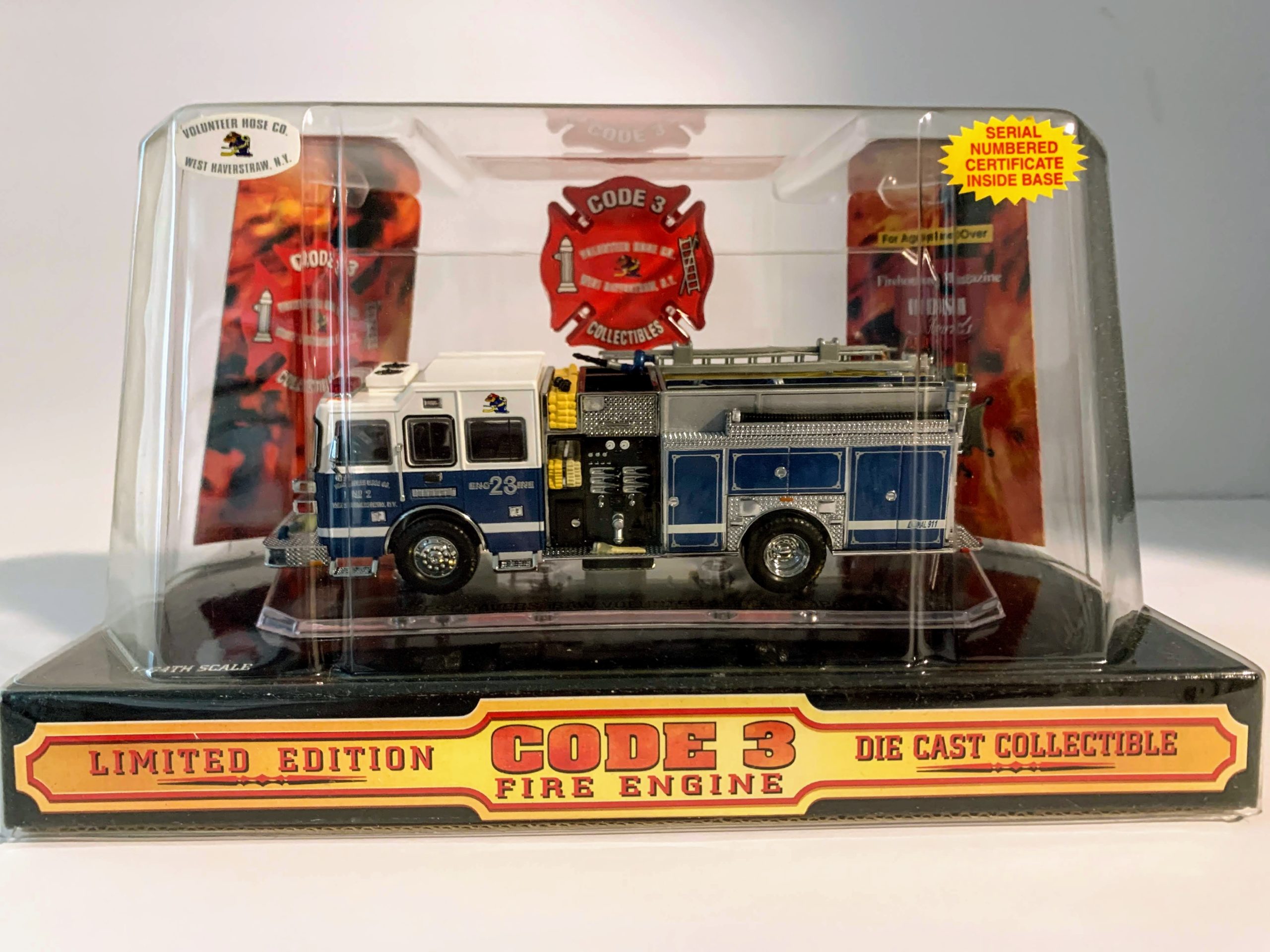 Code 3 - West Haverstraw, NY Fire Sutphen Pumper 23