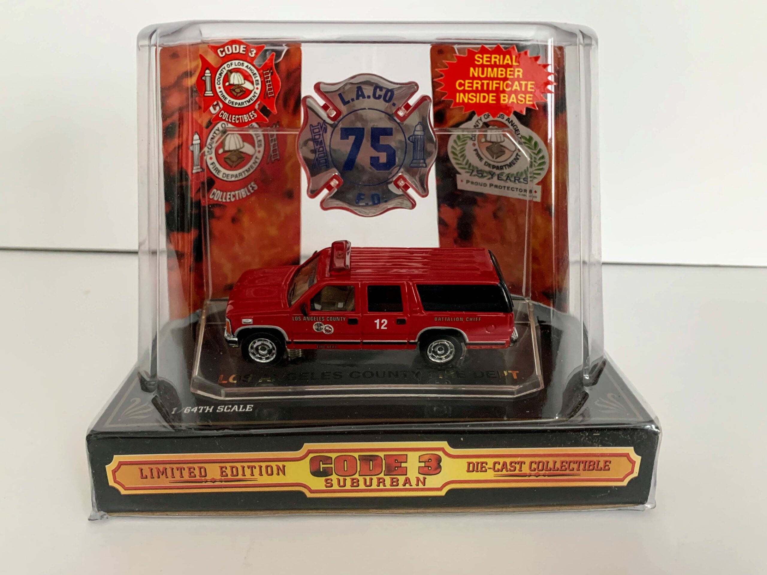 Code 3 - Los Angeles County Fire Department Suburban 12