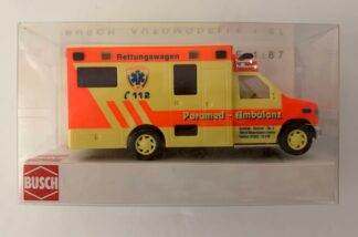 yellow ambulance toy