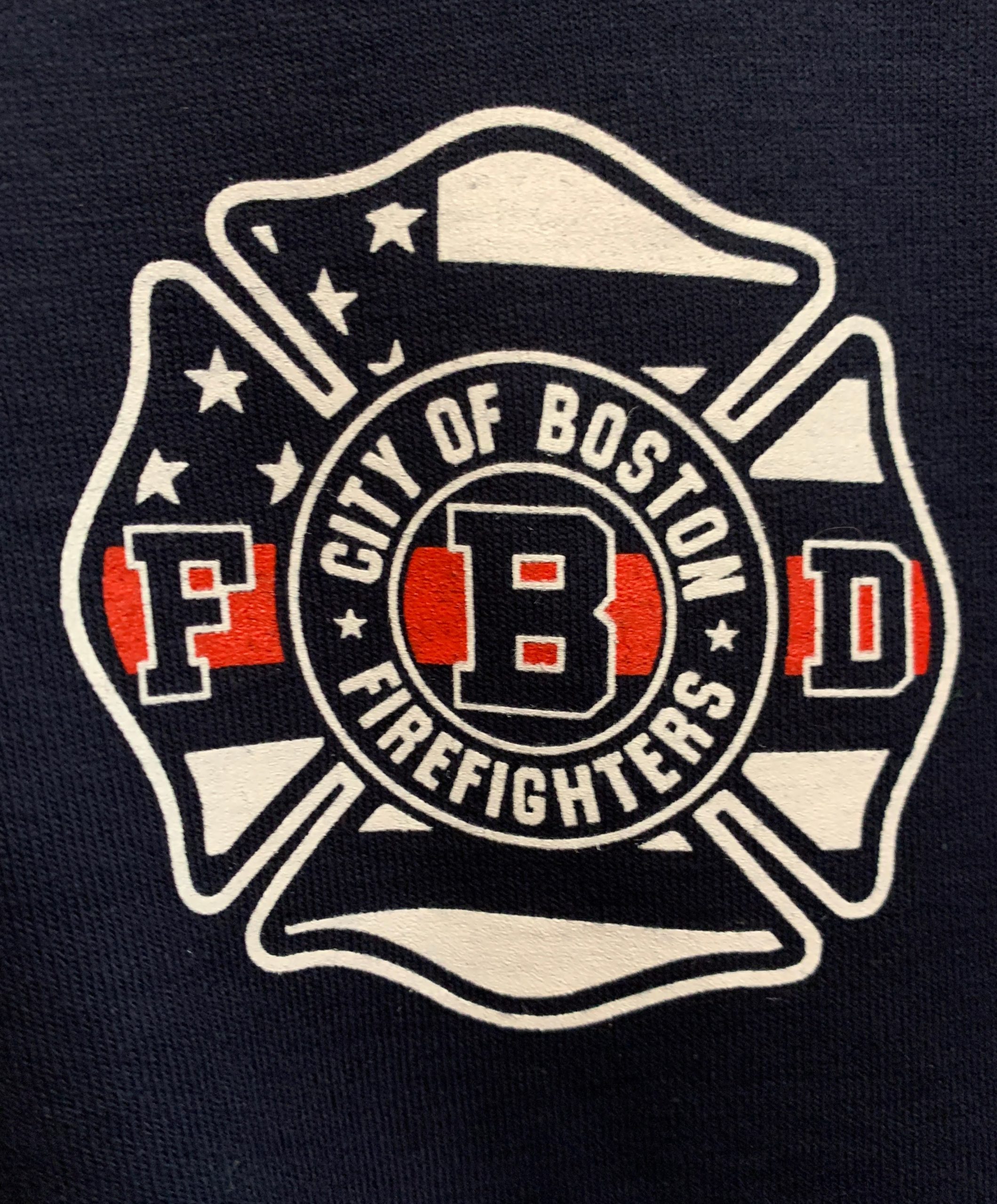 Boston Fire Custom Company Shirt