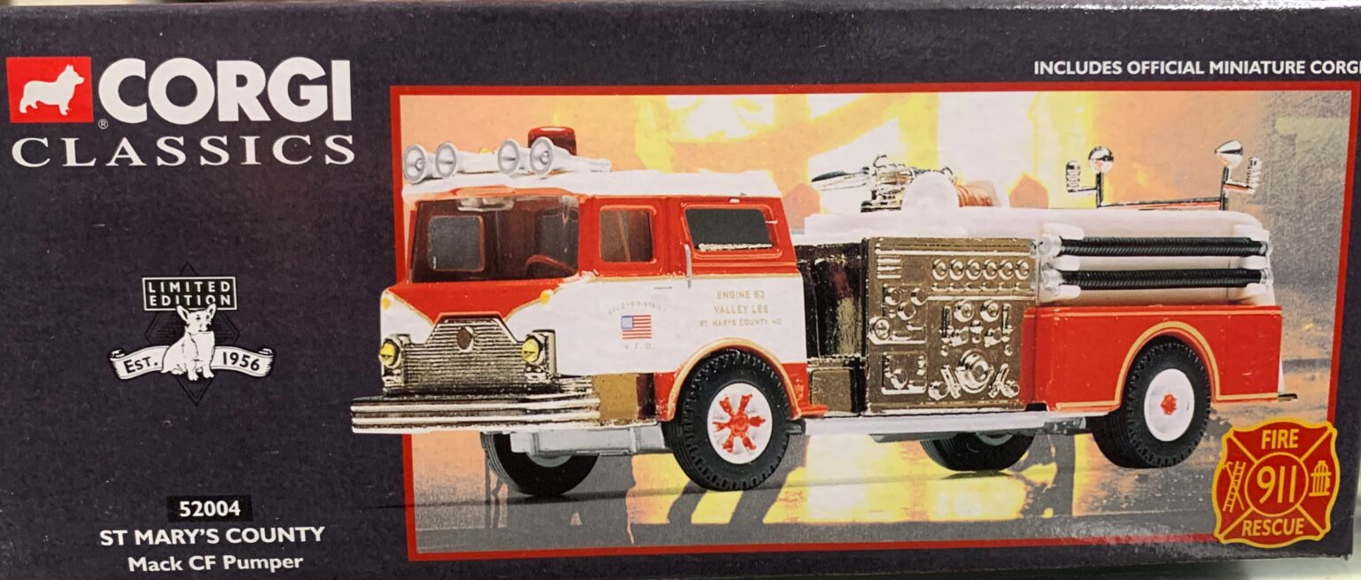 Corgi - St. Mary's County, Maryland Mack CF Pumper