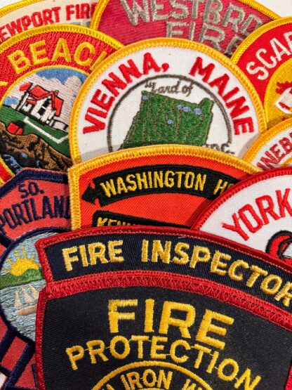 Fire Patches - Maine Fire Departments Patch Mystery Bag