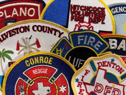 Fire Patches - Texas Fire Department Patch Mystery Bag